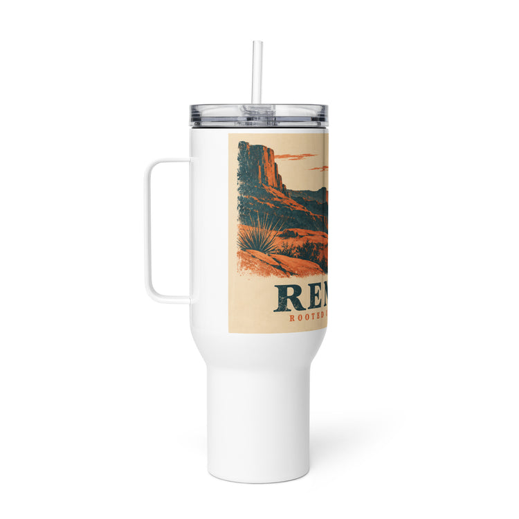 Renidas Desert Horizon Travel Tumbler, right side view