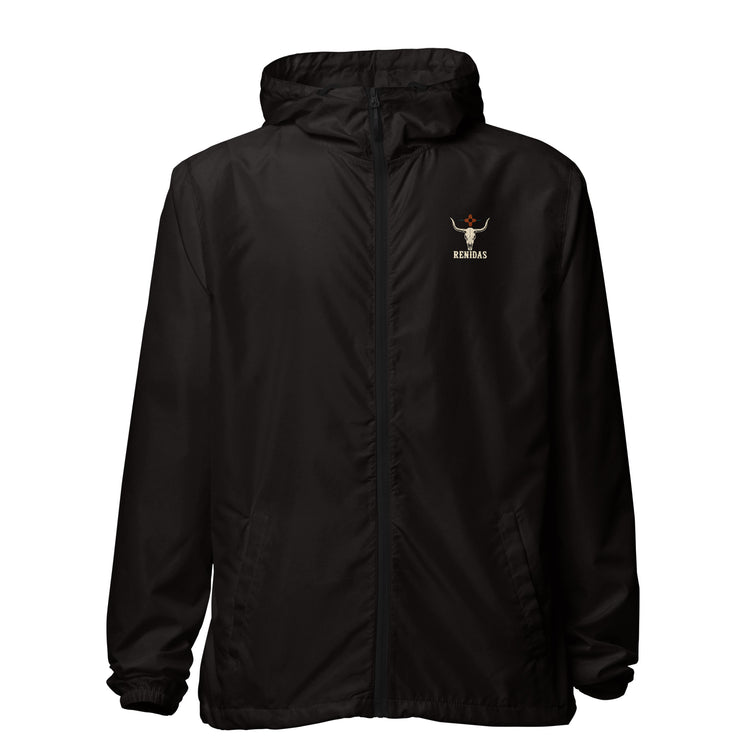 Renidas Desert Passage Windbreaker in Black, front view